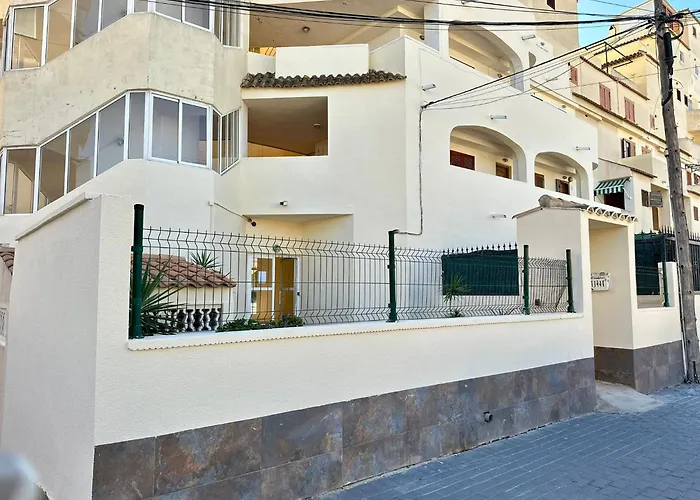 Apartment Santana -19 At Beach With Pool, Garage And Lift